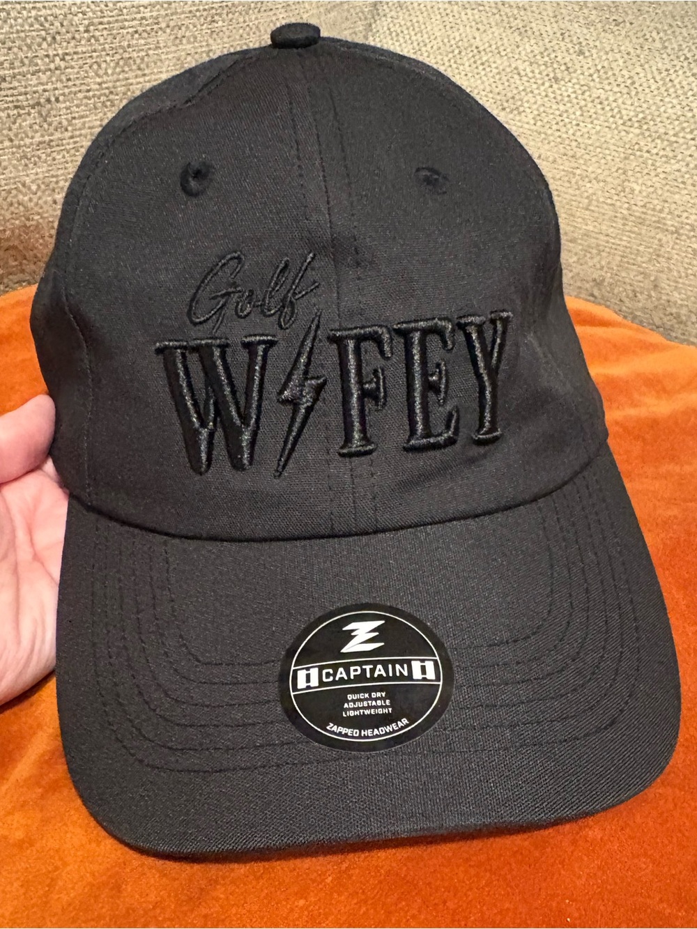 Golf Wifey Embroidered Unstructured Ball Cap